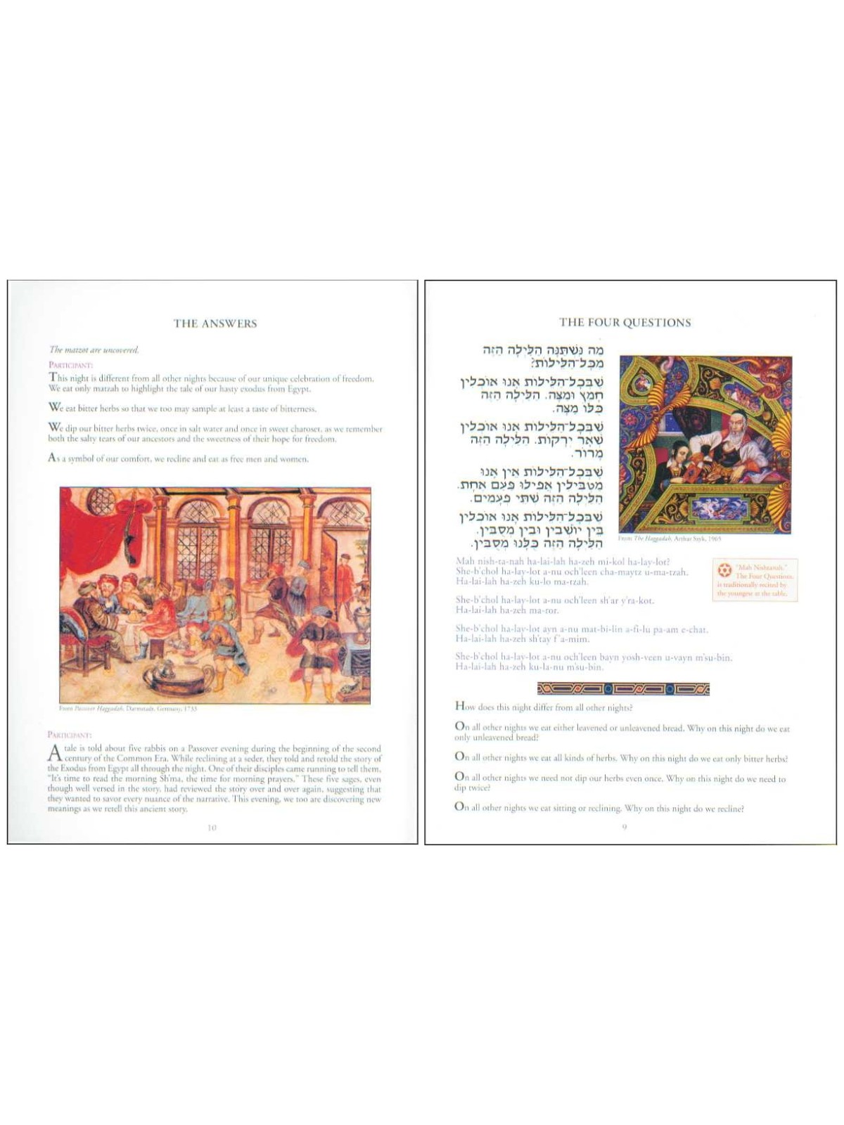 Haggadah familiale | Pâque | Judaïca