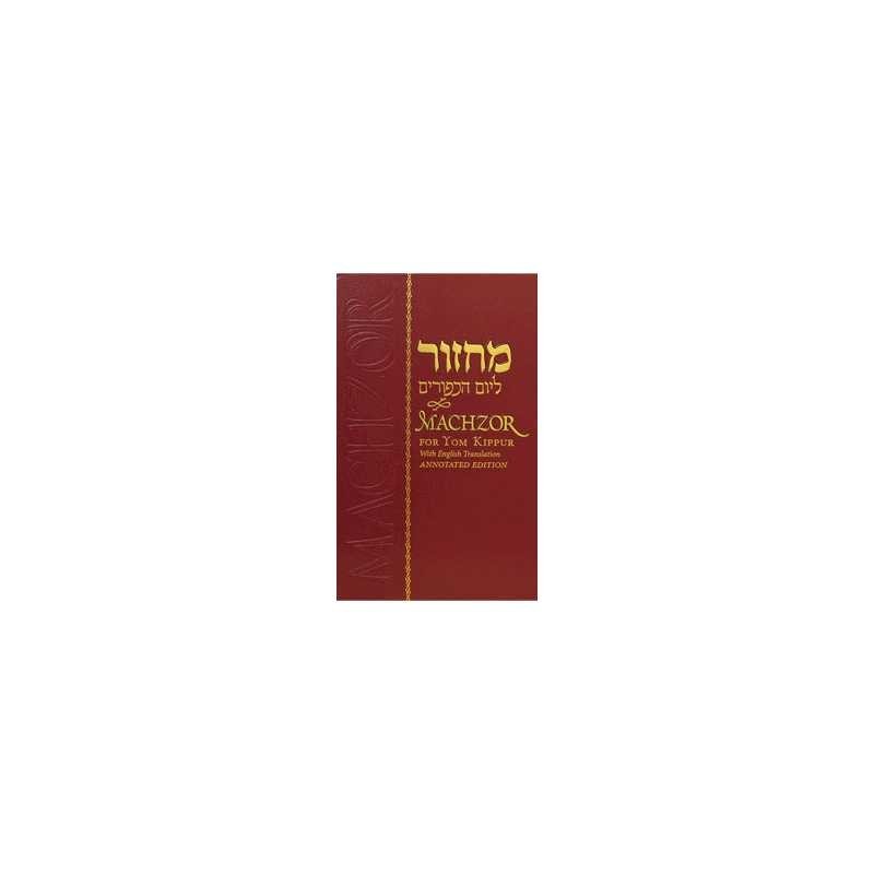 Chabad Annotated Machzor: Yom Kippur | Books | Judaica
