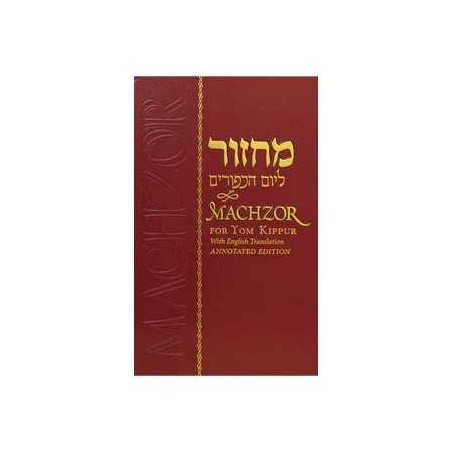 Chabad Annotated Machzor: Yom Kippur | Books | Judaica
