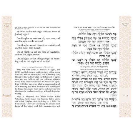 Haggadah Habad annotée pour Pessa'h | Pâque | Judaïca