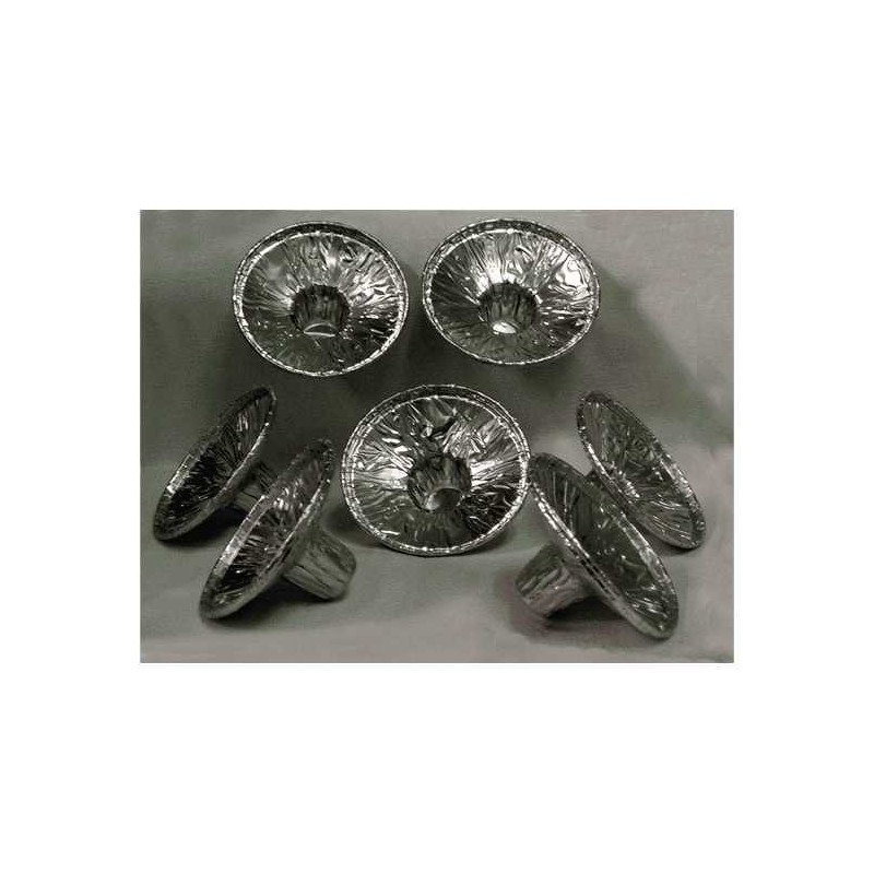 Bougeoirs jetables avec gobelets anti-goutte, boîte de 50 | Bougeoirs | judaïque