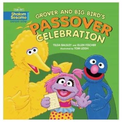 Célébration de la Pâque de Grover et Big Bird | Livres | Judaïca
