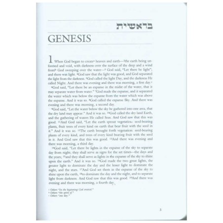 JPS Tanakh : La nouvelle traduction en anglais - Rouge | Livres | Judaïca