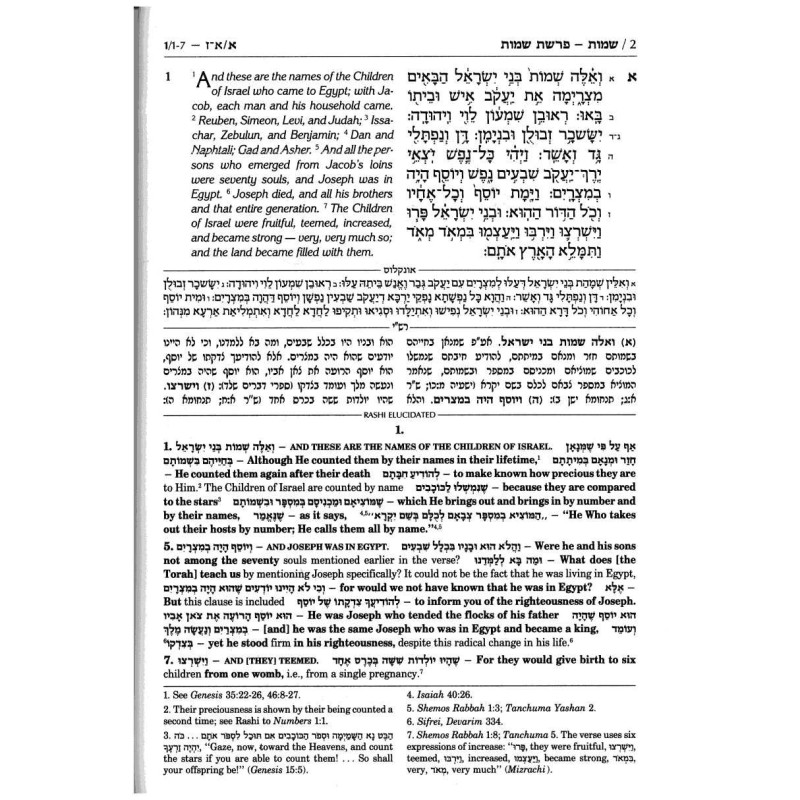 Artscroll Chumash Rashi : Beraishis/Genèse | Livres | Judaïca