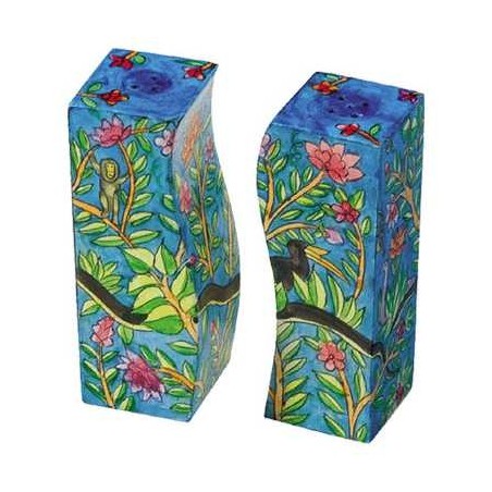 Flowers Fitted Salt & Pepper Shakers | Home Goods | Judaica