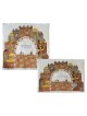 Rustic Jerusalem Matzah Cover | Passover | Judaica