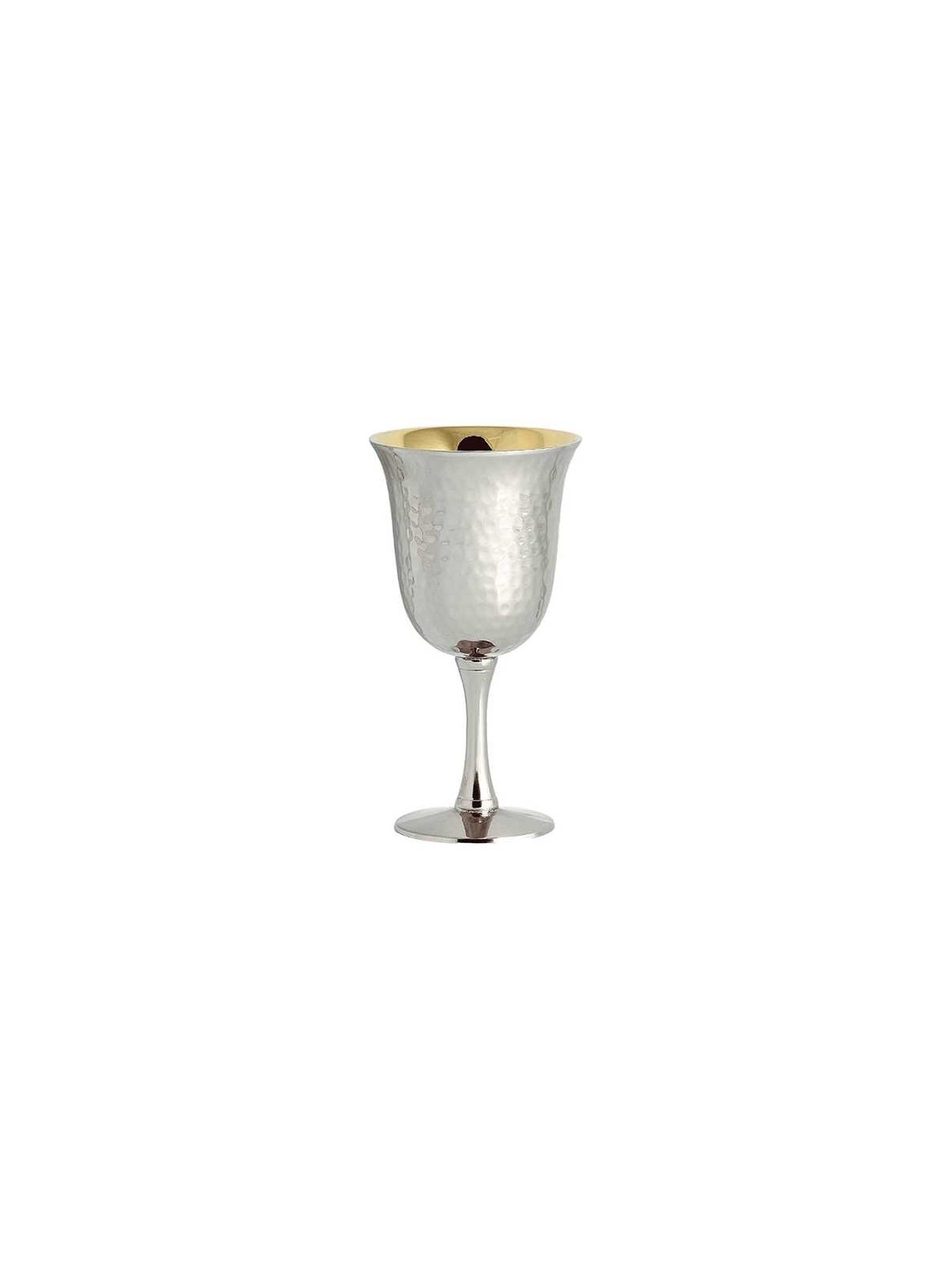 Hammered Kiddush Cup | Kiddush Cups | Judaica