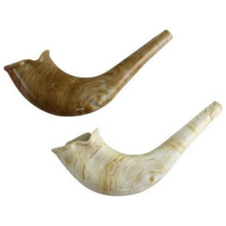 Marbled Round Toy Shofar | Rosh Hashanah | Judaica