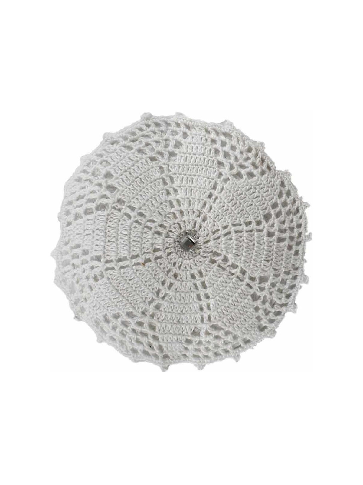 Ladies Crocheted Head Covers - White | Kippahs | Judaica