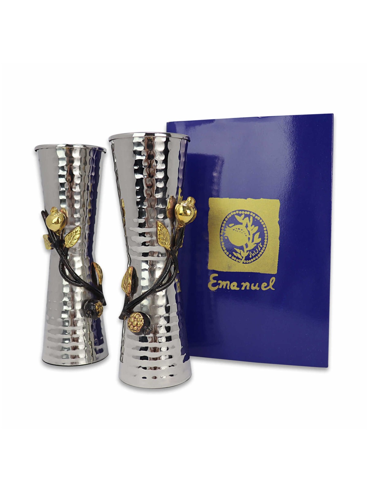 Pomegranate Candlesticks | Candle Holders | Judaica