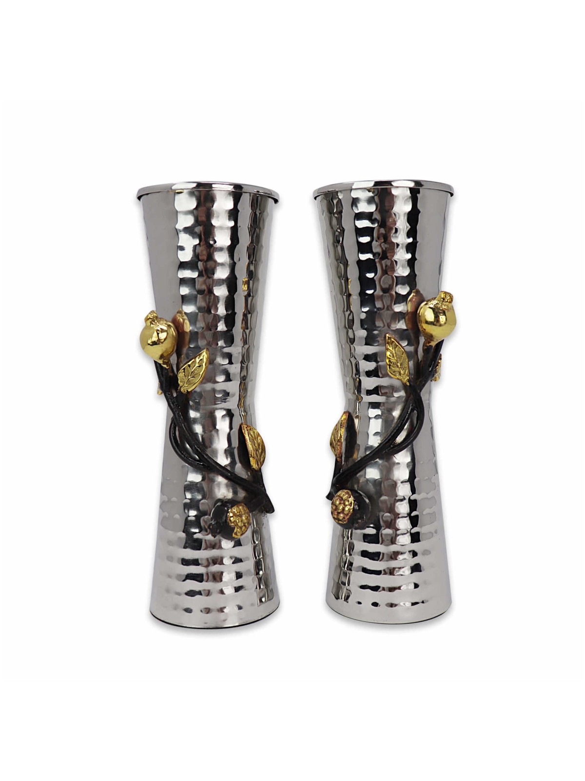 Pomegranate Candlesticks | Candle Holders | Judaica