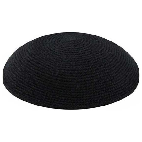 Kippa tricotée noire | Kippas | Judaïca