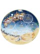 Porcelain Blue Next Year in Jerusalem Seder Plate  | Passover | Judaic