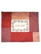 Couverture Plata Patchwork Rouge | Tout Judaïca | Judaïca
