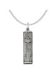 Sterling Silver Antiqued Mezuzah Pendant | Jewelry | Judaica