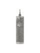 Sterling Silver Antiqued Mezuzah Pendant | Jewelry | Judaica