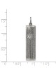Sterling Silver Antiqued Mezuzah Pendant | Jewelry | Judaica