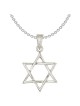 Sterling Silver High Polish Star of David Pendant | Jewelry | Judaica