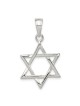 Sterling Silver High Polish Star of David Pendant | Jewelry | Judaica