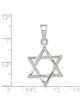 Sterling Silver High Polish Star of David Pendant | Jewelry | Judaica