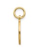 Pendentif cercle étoile de David en or jaune massif 14 carats | Bijoux | Judaïca