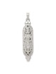 Sterling Silver Fancy Mezuzah Pendant | Jewelry | Judaica