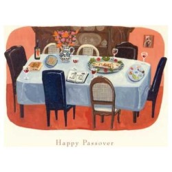 The Seder Table - Box of 10 Cards | Gifts | Judaica