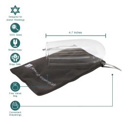 Wedding Chuppah Breaking Glass by Jewish Essential | Wedding | Judaica