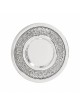 Coupe de Kiddouch martelée en acier inoxydable avec argent J | Coupes de Kiddouch | Ju