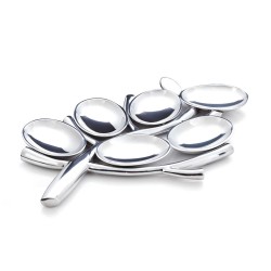 Alloy Tree of Life Seder Plate | Passover | Judaica