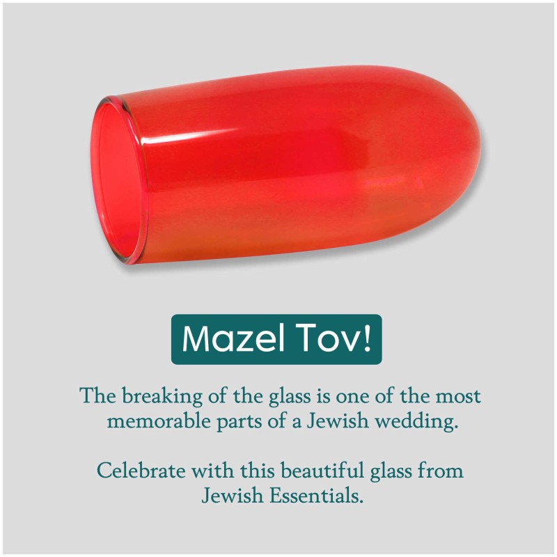 חופה לחתונה שוברת זכוכית מאת Jewish Essential | חתונה | יוּדָאִיקָה