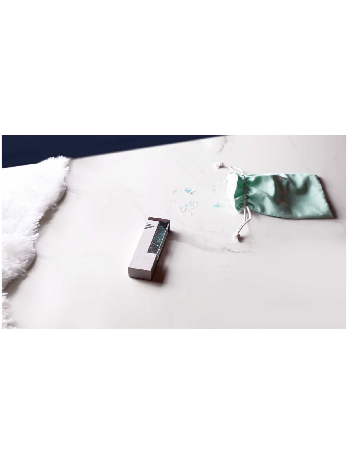 White Modern Minimalist Cement Wedding Keepsake Me | Wedding | Judaica