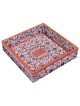 Multicolor Oriental Printed Wooden Matzah Tray By  | Passover | Judaic