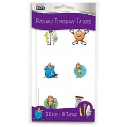 Tatouages ​​temporaires de Pâque | Pâque | Judaïca