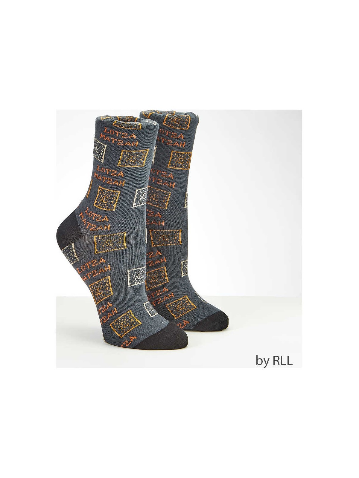 Lotsa Matza Passover Adult Crew Socks | Apparel | Judaica
