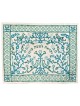 Couverture Challah en filigrane brodée blanche et bleue par | Couvertures Challah |