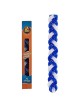 Bougie Havdalah bleue et blanche en paraffine plate | Bougies de la Havdalah | judaïque