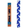 Blue & White Havdalah Candle Paraffin Flat | Havdalah Candles | Judaic