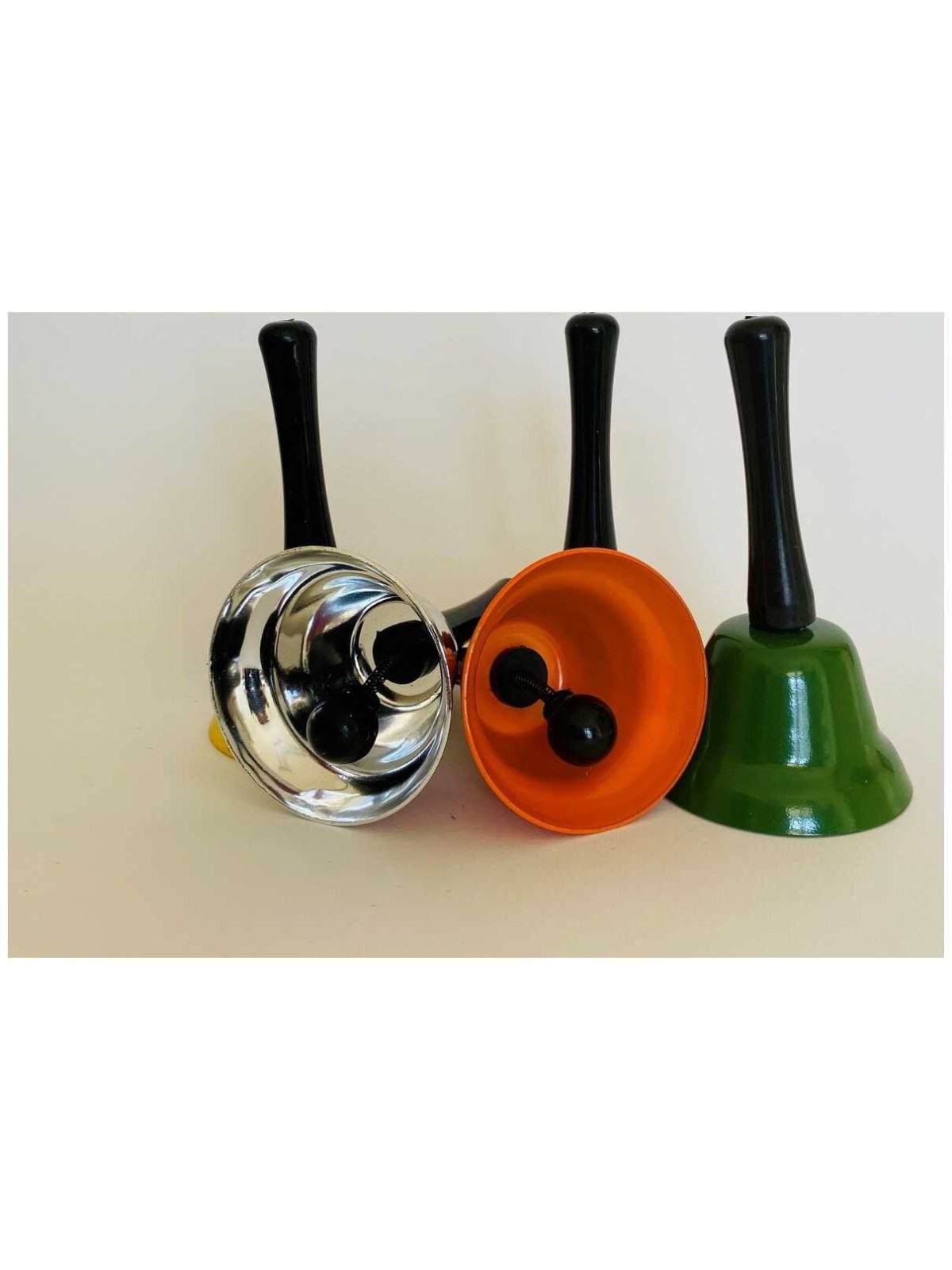 Cloche en métal couleurs assorties | Pourim | Judaïca