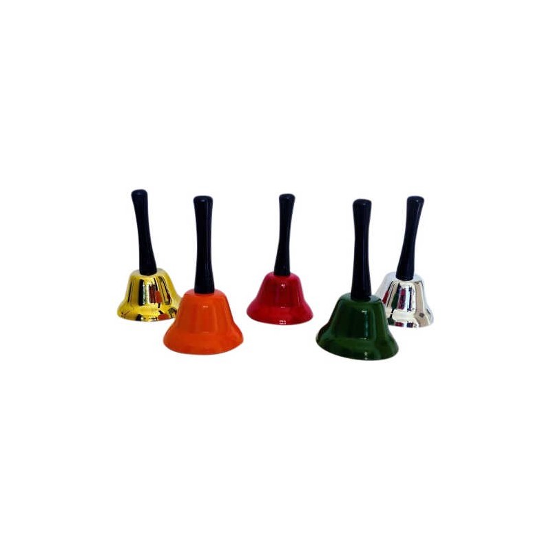 Cloche en métal couleurs assorties | Pourim | Judaïca
