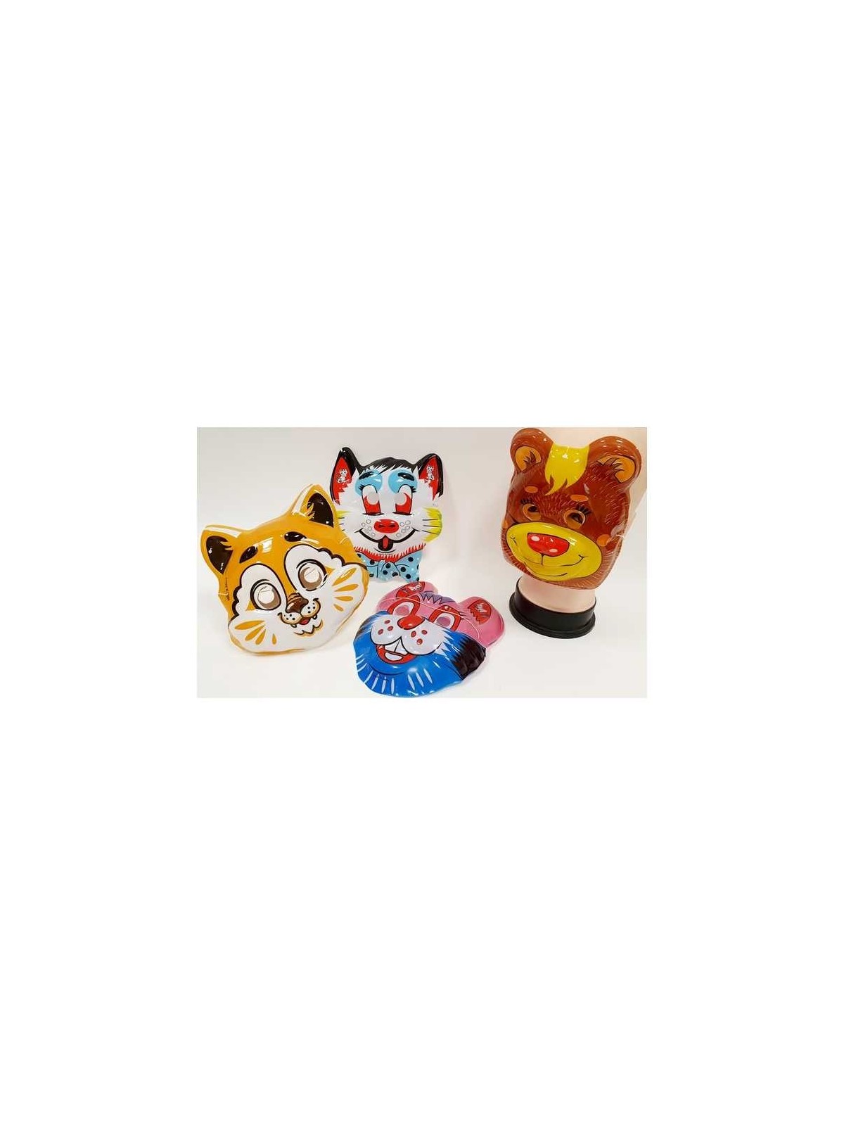 Pack de 12 masques d’animaux | Pourim | Judaïca