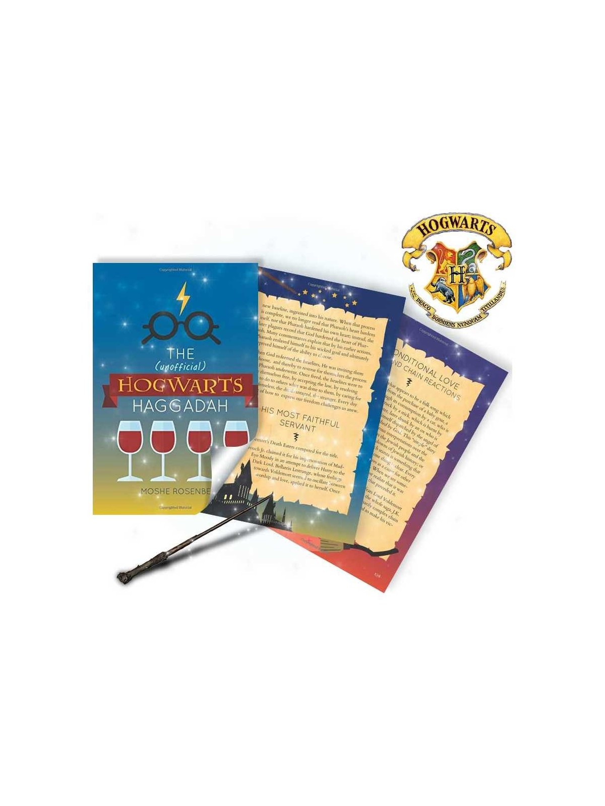 The (unofficial) Hogwarts Haggadah Hardcover | Passover | Judaica