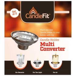 Bougeoir multi-convertisseur goutte à goutte - Lot de 2 | Bougeoirs | J.