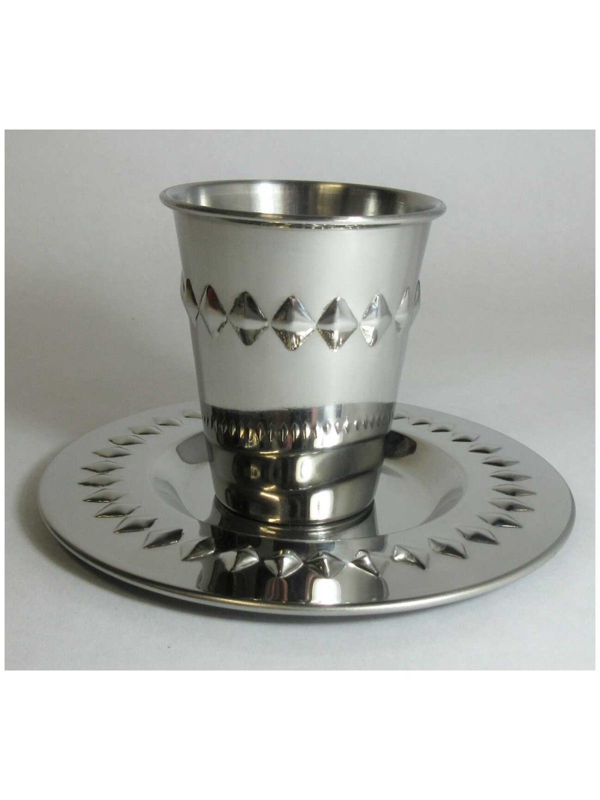 Nickel Kiddush Cup | Kiddush Cups | Judaica