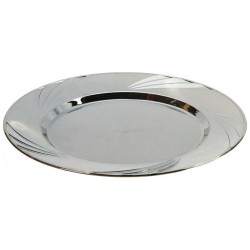 Disposable 6.5" Kiddush Plate - Pack of 10 | Kiddush Cups | Judaica