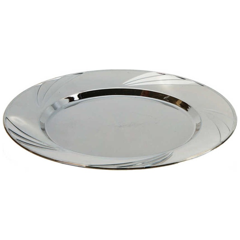 Assiette de Kiddouch jetable de 6,5 po - Paquet de 10 | Tasses de Kiddouche | Judaica