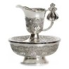 Tulip Silver Plated Mayim Achronim Set | Mayim Achronim Sets | Judaica