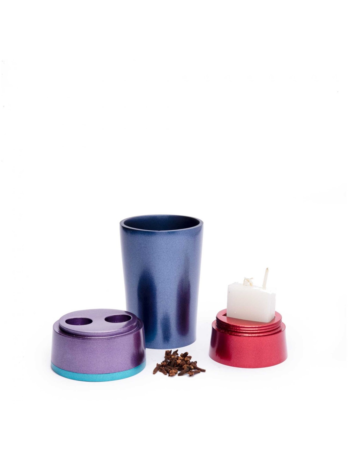 Havdallah Set - Multi-Colored | Havdalah Sets & Spice Boxes | Judaica