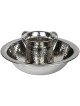 Ensemble de tasses à laver en argent - martelé | Lavage des tasses | Judaïca