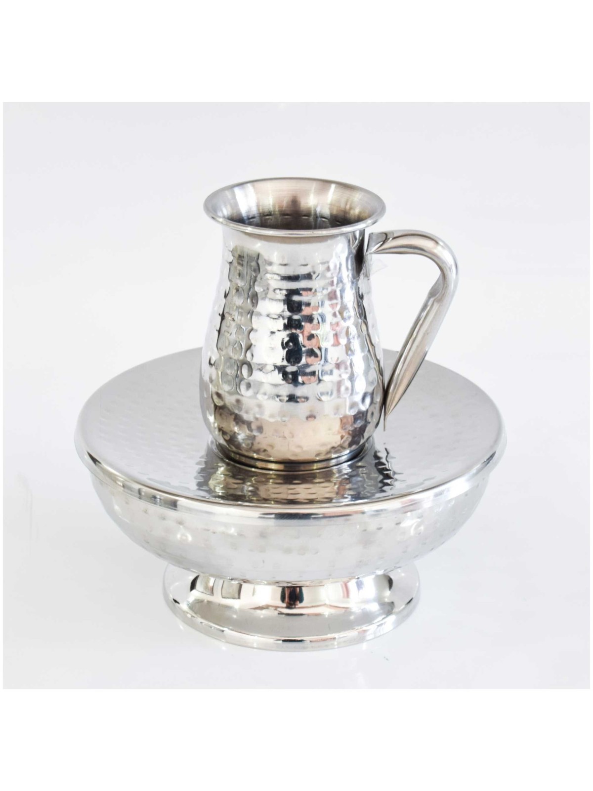 Hammered Mayim Achronim Set | Mayim Achronim Sets | Judaica